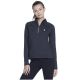 Skechers Skech-Knits Ultra Go 1/4 Zip LT4-BKCC Schwarz L