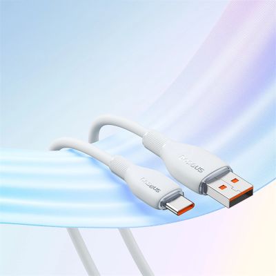 16. Baseus Pudding 100W USB-A - USB-C Kabel 1,2 m - Weiß