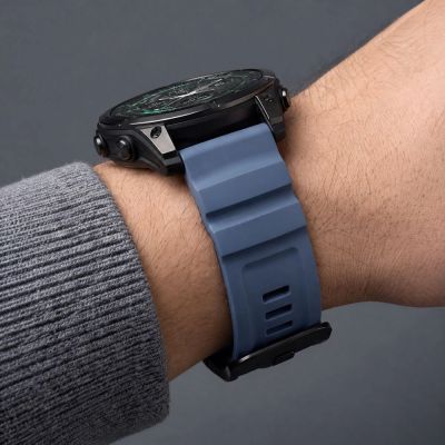 5. Tech-Protect Motion Armband für Garmin Fenix 5X / 5X Plus / 6X / 6X Pro / 7X / 8 / 8 Pro / 9 / 9 Pro (51 mm) – Blau