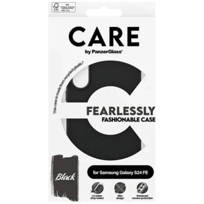 4. CARE by PanzerGlass Fashion Case Samsung Galaxy S24 FE - schwarz