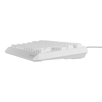 21. GENESIS Thor 230 TKL Gaming-Tastatur, USB, QWERTY, US-Englisch, Weiß