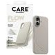 4. CARE by PanzerGlass FLOW MagSafe Hülle für iPhone 17 - Beige