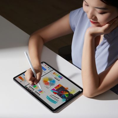 12. Baseus Wireless Active Stylus + austauschbare Spitze weiß (SXBC020002)