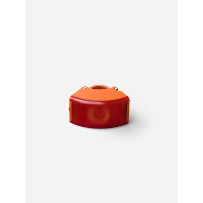 6. BOOKMAN Curve Rücklicht 37lm Orange Fahrradlampe