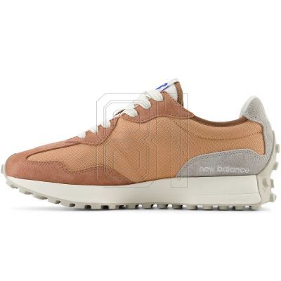 5. New Balance 327 Sneaker, orange Wildleder, Damen/Herren Sportschuhe (U327CI)
