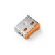 Smartkeeper UL03P2OR Portblocker USB Typ-A Portblocker Orange Kunststoff 100 Stück.