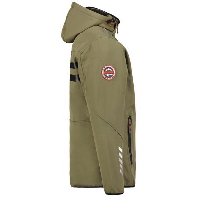 4. Geographical Norway Royaute DB 068 M WY1997H/GN-Kaki / Black Softshelljacke