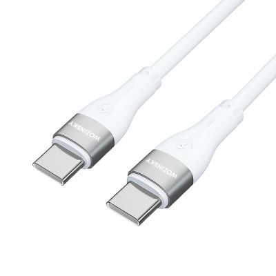 2. Wozinsky WSTCC1 USB-C / USB-C PD 65W Kabel 1 m lang - Weiß
