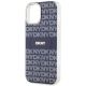 6. DKNY IML Mono & Stripe MagSafe Hülle für iPhone 15 / 14 / 13 – Blau