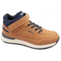 Levi's Sierra Kinder-Sportschuhe, braun, mit hohem Schaft und Klettverschluss