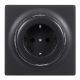 3. FIBARO Outlet Walli Typ F Intelligente Steckdose, Anthrazit (FGWOF-011-8)