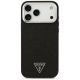3. Guess Glitter Triangle Logo MagSafe Case für iPhone 17 Pro Max - Schwarz