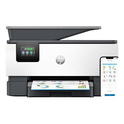 HP OfficeJet Pro 9120b Kabelloser Multifunktions-Farbdrucker, Duplexdruck; Kopieren, Scannen