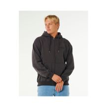 Schwarzes Herren-Sweatshirt „RIP CURL Surf Puff Zip Thru“