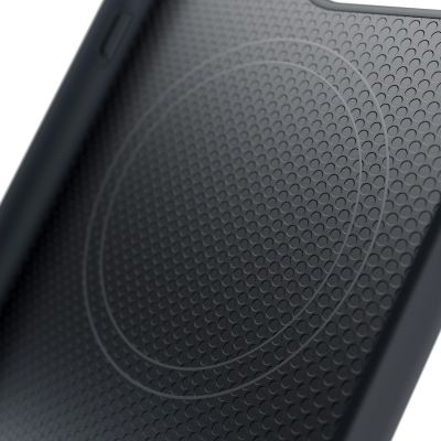 12. 3mk Hardy Apple Seidenleder MagCase für Apple iPhone 16 Plus - Schwarz