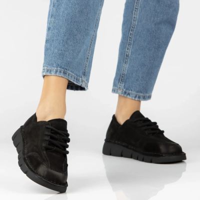 6. Damen-Lederschuhe in Weite H, schwarz, Filippo DP8180/26