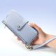 3. Dux Ducis Lawa Lederhülle für Samsung Galaxy S25+ mit abnehmbarer magnetischer Brieftasche – Blau