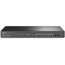 TP-Link Omada SG3210XHP-M2 Netzwerk-Switch, Managed L2+, 2,5-Gbit/s-Ethernet (100/1000/2500), PoE-Unterstützung, 1 HE, Schwarz
