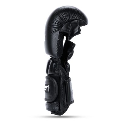 7. MMA Sparring Handschuhe M - Warrior Schwarz - LegacySeries