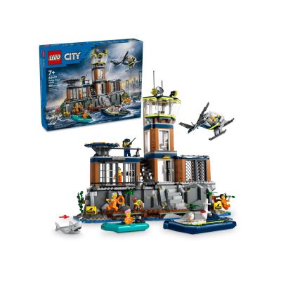 12. LEGO City 60419 Polizei auf der Gefängnisinsel