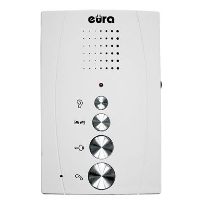 2. Türsprechanlage EURA ADP-51A3 „DIFESA“ – 1-Familienhaus, 2 Innenstationen, Intercom (weiß)