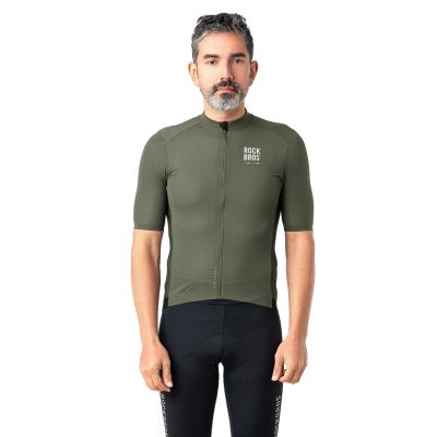 4. Rockbros 15220004002 ROAD TO SKY Herren-Radtrikot Kurzarm S - Grün