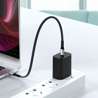 3. Dudao L10C USB-C – USB-C PD-Kabel 100 W 5 A 0,23 m – Schwarz
