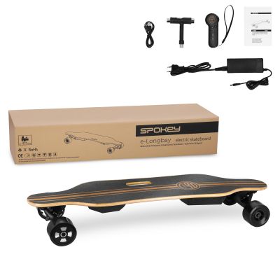 12. Spokey E-Longbay 941207 Hybrid-Elektro-Skateboard