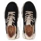6. Schwarze Leder-Plateau-Sneaker Filippo DP7498