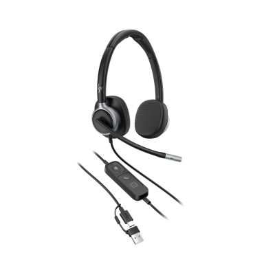 91. HP Poly Mission 625 – Kabelgebundenes Stereo-USB-Headset (Mehrfachpackung)