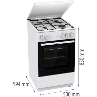 8. GORENJE GG5A14WJ Küche