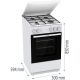 8. GORENJE GG5A14WJ Küche