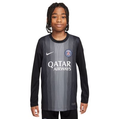 Nike PSG Goalkeeper Stadium 2025/26 Kindertrikot schwarz HJ5267 010