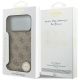7. Guess 4G Charms Collection MagSafe Hülle für iPhone 17 Pro Max – braun