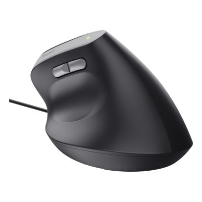 18. TRUST BAYO II ERGONOMISCHE MAUS SCHWARZ (25144)