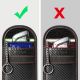 3. Tech-Protect KLR100 RFID-Diebstahlschutzhülle – schwarz und rot