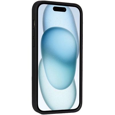 3. Audi Kunstlederhülle mit MagSafe für iPhone 15/14/13 – Schwarz