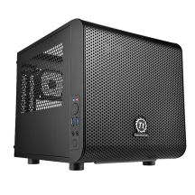 Thermaltake Core V1 CA-1B8-00S1WN-00 Gehäuse (Mini-ITX; schwarz)