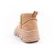 5. Skechers Damen Winterstiefel Isolierte Lederstiefeletten Braun