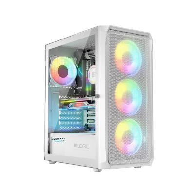 7. LOGIC CASE PORTOS ARGB MIDI USB 3.0 WEISS