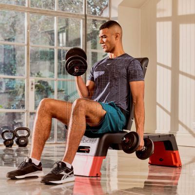 8. Reebok Verstellbarer Step mit Bankfunktion RAP-15170RD