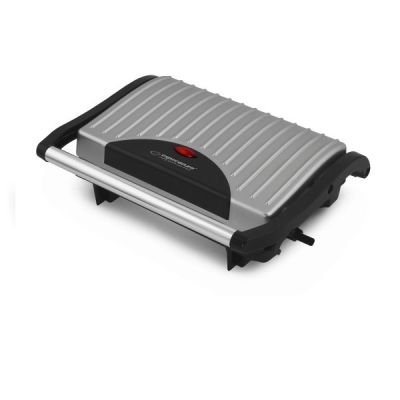 2. Esperanza Pizzaiola EKG005 Elektrogrill (Tischgrill, geschlossen; 750 W; Edelstahlfarbe)