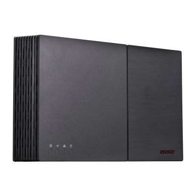 3. NAS Asustor FS6706T; 6 Flash-Speicher, Intel Celeron N5105, 4 GB DDR4 SODIMM (max. 16 GB), 2x 2,5-GbE, 6x M.2 2280 NVMe PCIe 3.0, 2x USB 3.2 Gen, 2x USB 2.0, 1x HDMI 2.0b, 1x S/PDIF