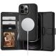 Tech-Protect Wallet MagSafe Hülle für iPhone 12 / 12 Pro – Schwarz