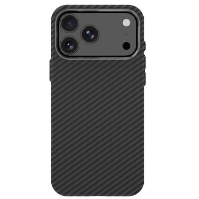 4. Tech-Protect Ion Carbon MagSafe Hülle für iPhone 18 Pro Max / 17 Pro Max – Schwarz und Silber