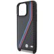 5. BMW M Edition Carbon Tricolor Lines & Strap Hülle für iPhone 15 Pro Max – Schwarz