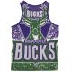 2. Mitchell & Ness NBA Milwaukee Bucks Herren-Tanktop, ärmellos