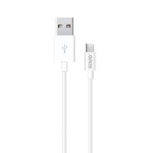 SAVIO CL-124 Kabel (Micro USB - USB 2.0 Typ A; 2 m; weiß)