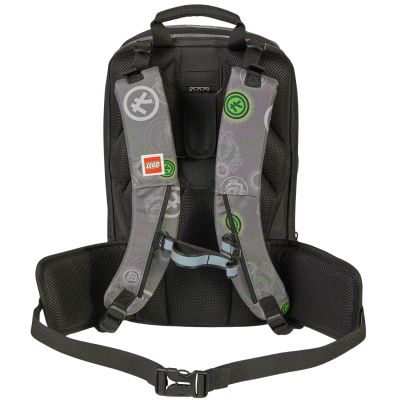 3. LEGO Ninjago Petersen Schulrucksack 20209-2501 Grau Einheitsgröße