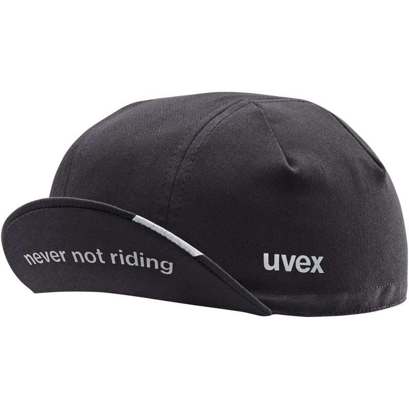 4. Uvex Fahrradkappe (schwarz, Gr. S–M)
